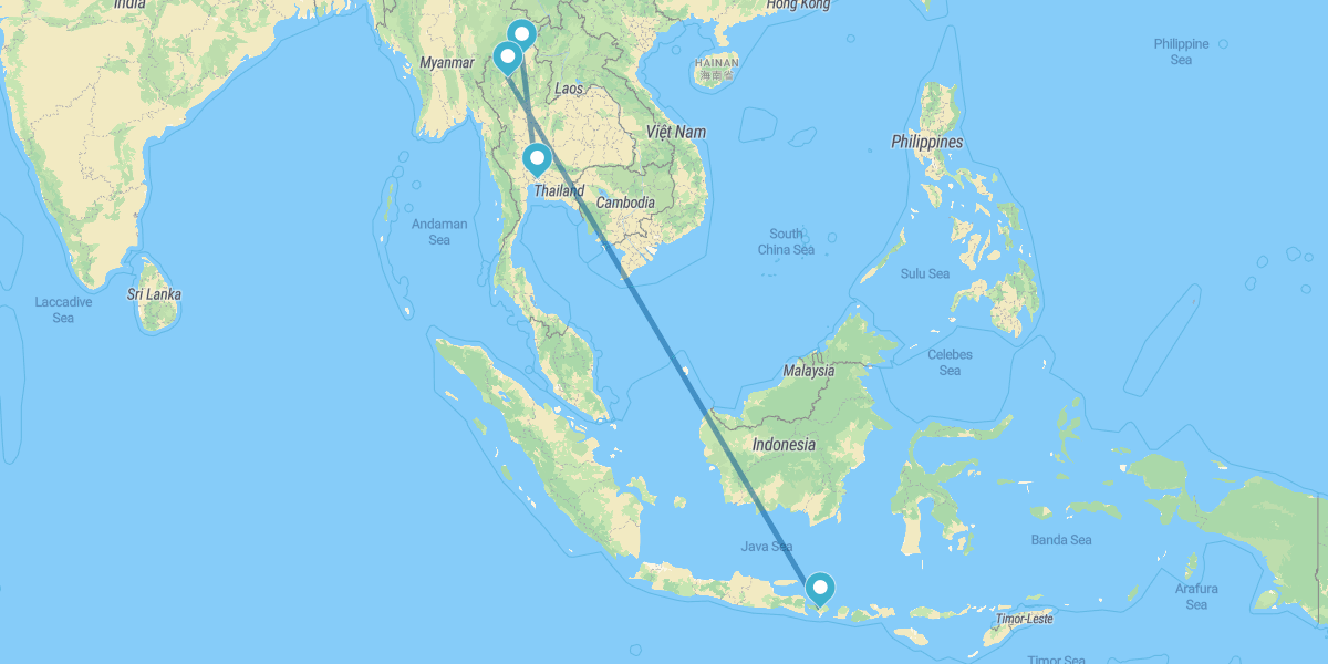 Tailandia y Bali