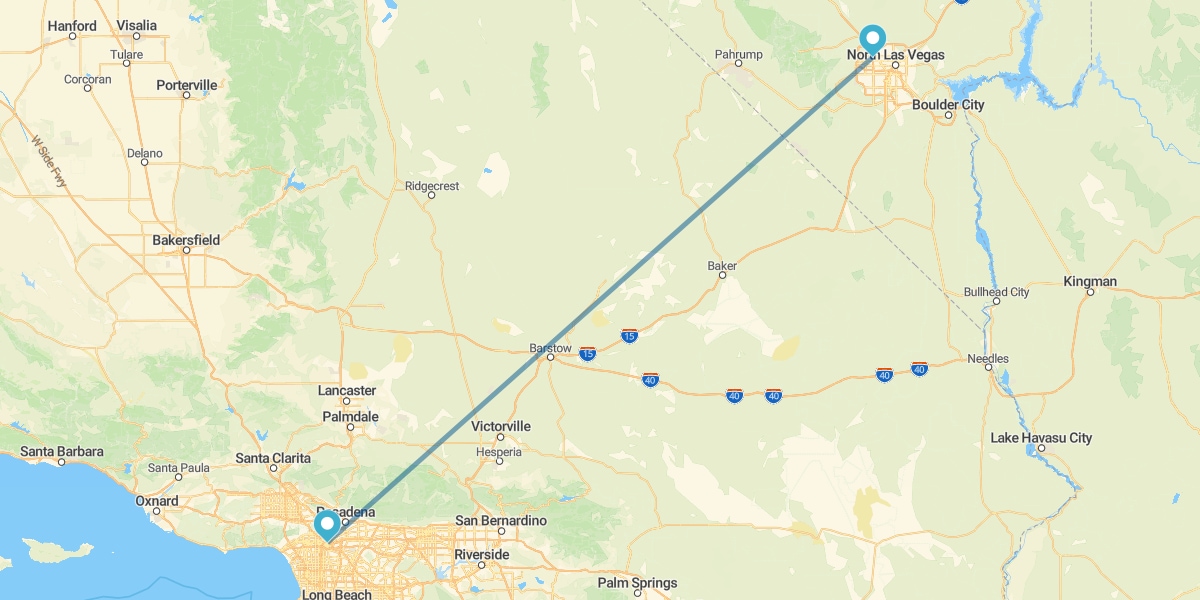 Las Vegas y Los Ángeles