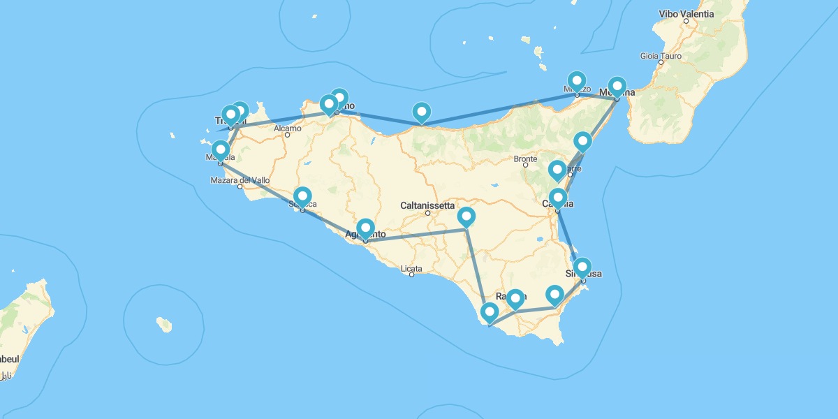 Ruta por la eterna Sicilia