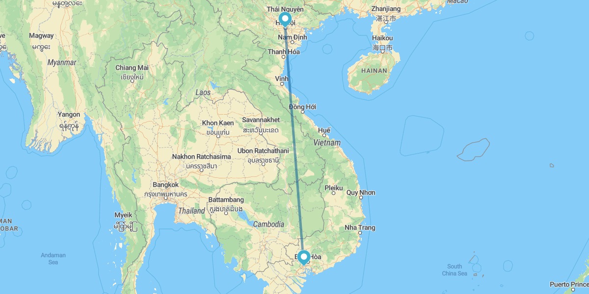 Hanói y Ho Chi Minh