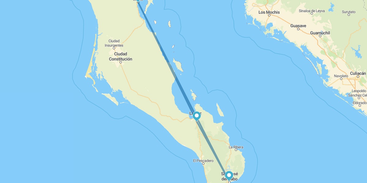 Ruta de la Baja California Sur