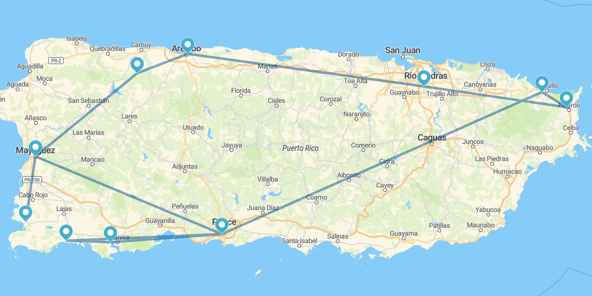 Ruta por el Viejo San Juan y alrededores