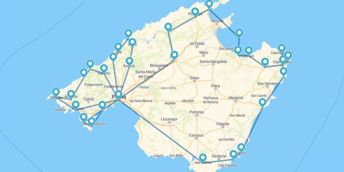 Ruta por la Isla de la Calma