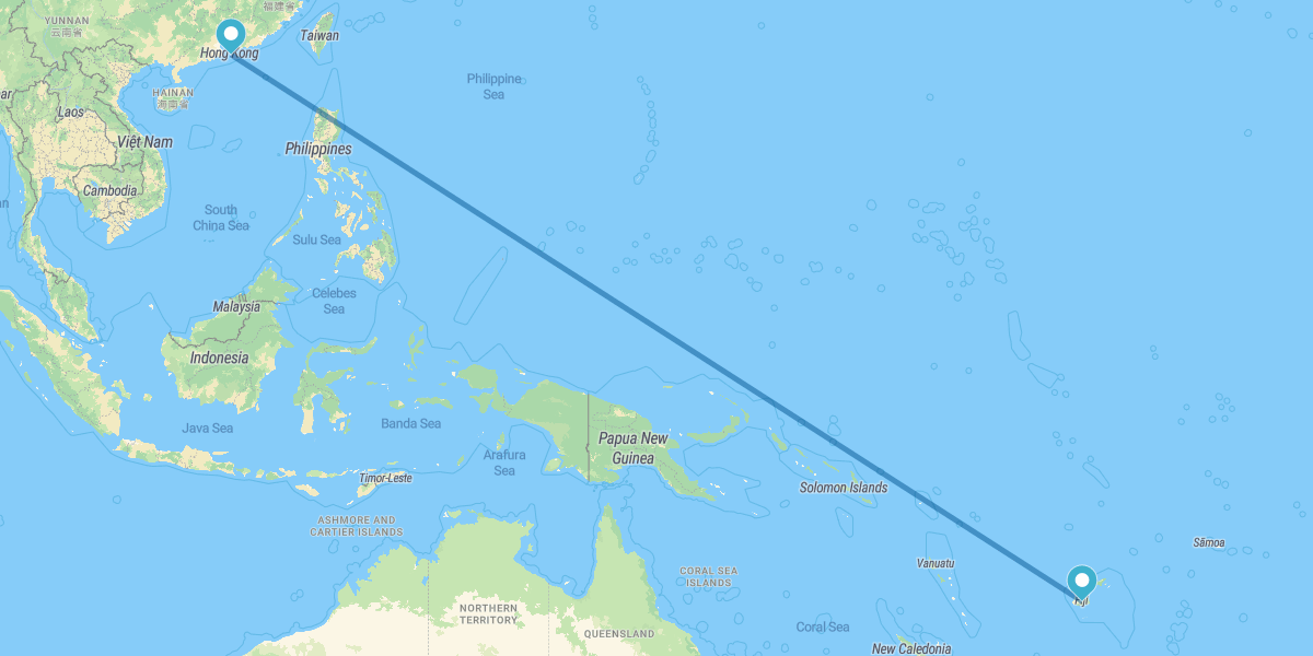 Hong Kong y Fiji