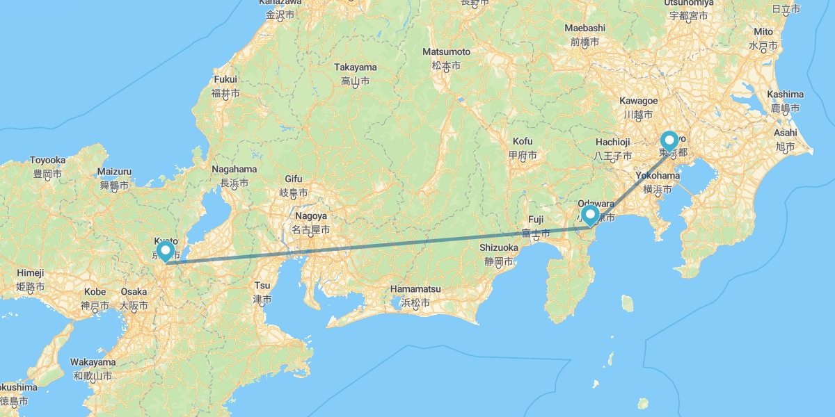 Tokio, Hakone y Kioto