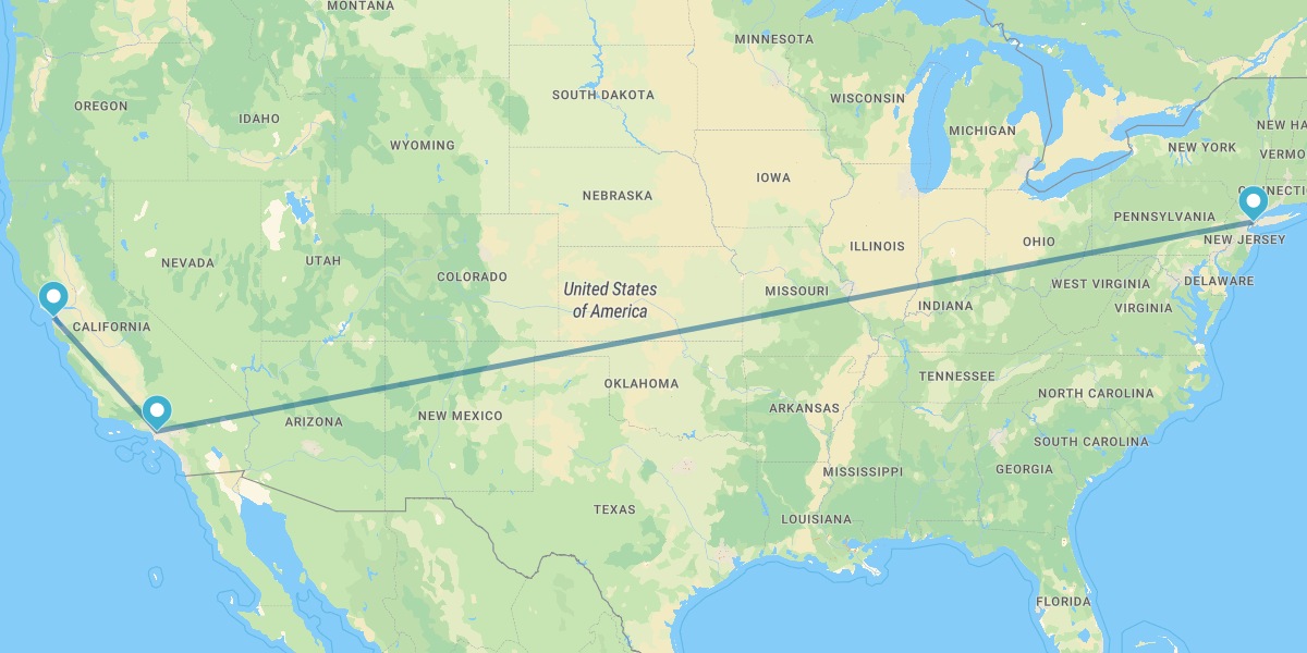 San Francisco, Los Ángeles y Nueva York