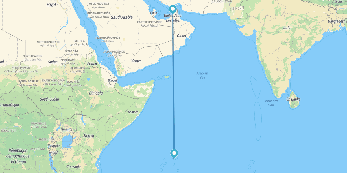 Dubái y Seychelles