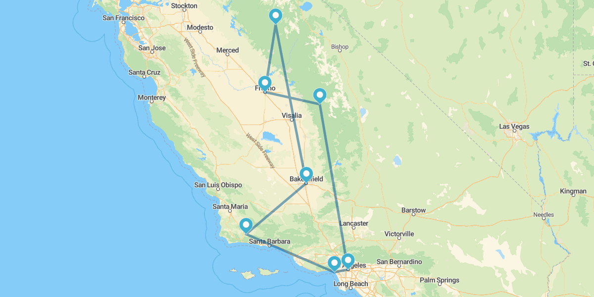 Los Ángeles con Parques Nacionales