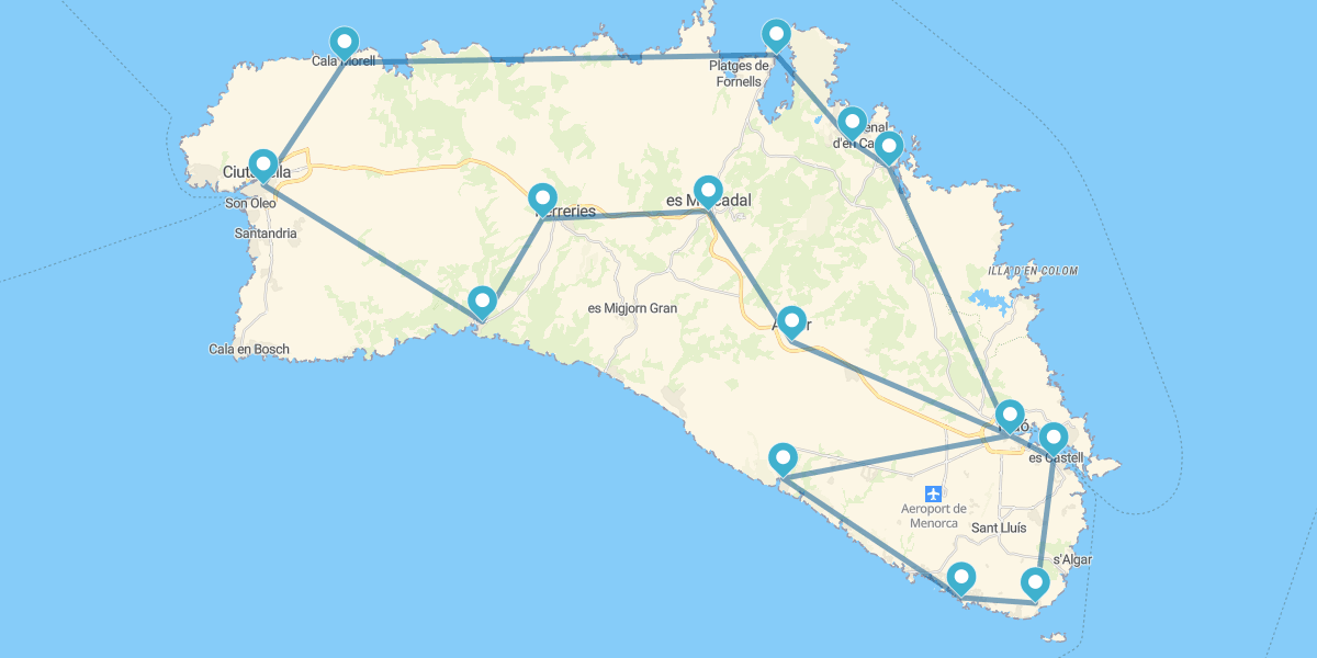 Ruta por el Paisaje Natural y las Calas de la Isla