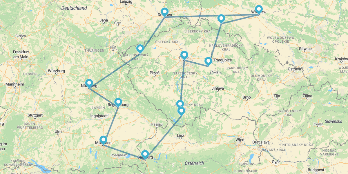 La Gran Ruta por Centroeuropa