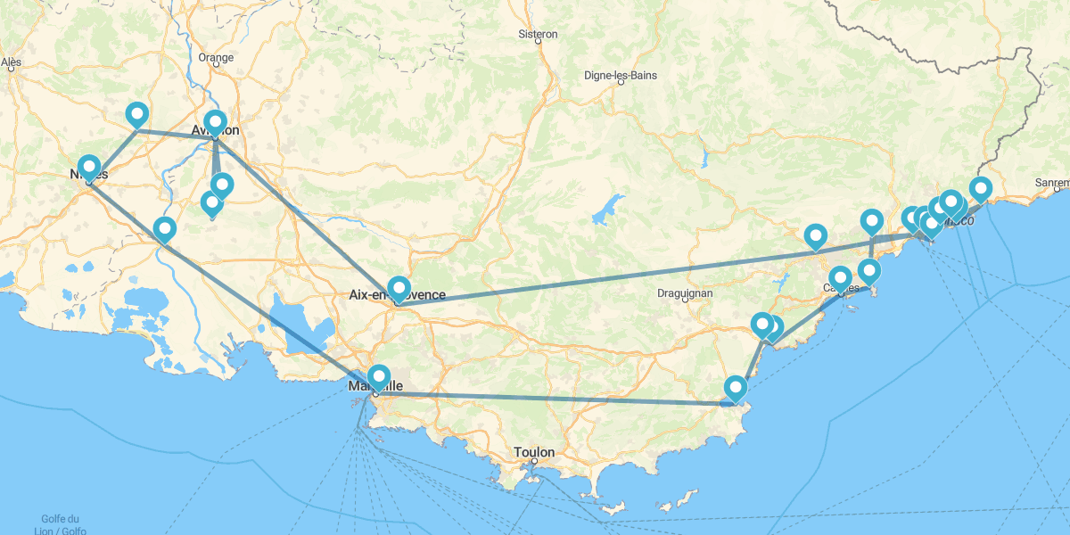 Ruta de la Lavanda por la Provenza y la Riviera Francesa