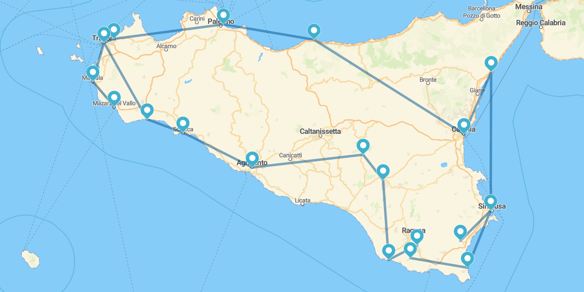 La Gran Ruta por Sicilia