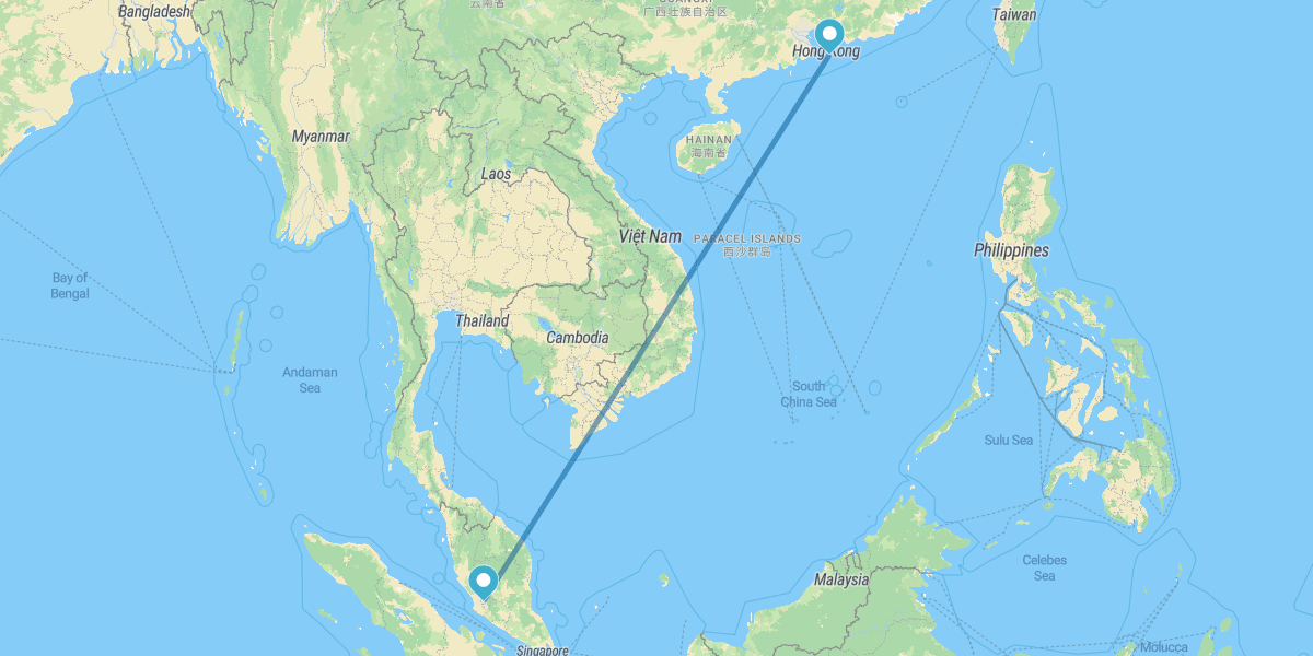 Hong Kong y Kuala Lumpur