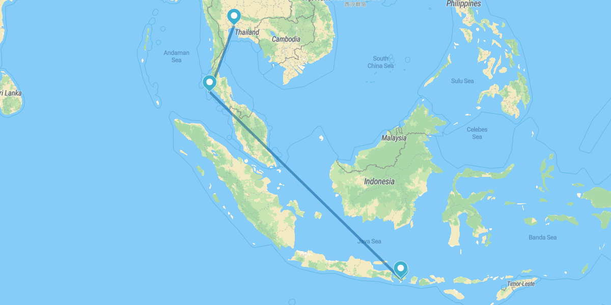 Bangkok, Phuket, Ubud y Playas del Sur de Bali