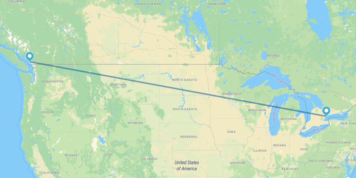 Vancouver y Toronto