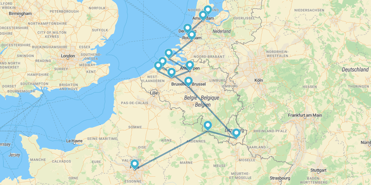 París y Benelux