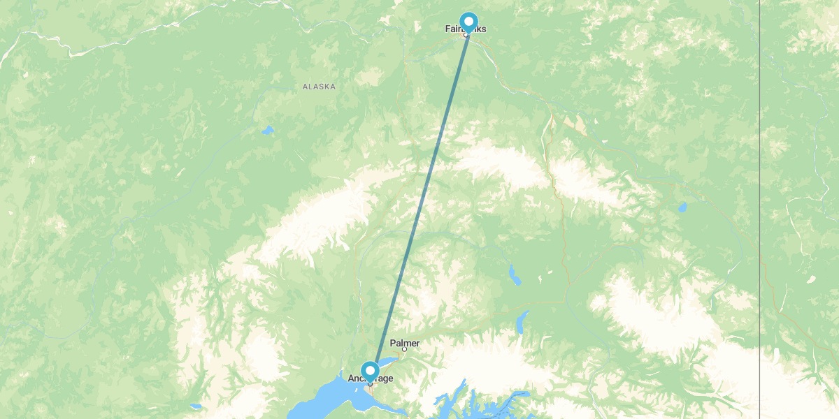 Alaska: Anchorage y Auroras Boreales en Fairbanks