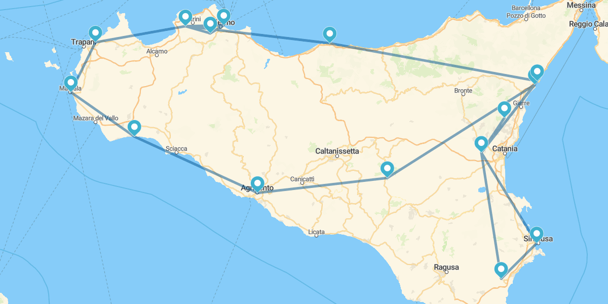Sicilia desde Palermo
