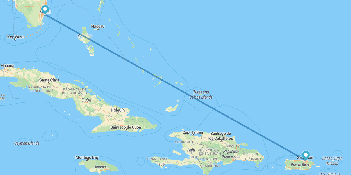 Miami y San Juan