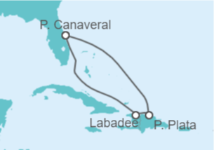 Itinerario del Crucero USA - Royal Caribbean
