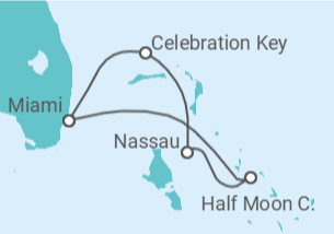 Itinerario del Crucero Bahamas - Carnival