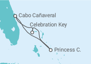 Itinerario del Crucero USA - Carnival