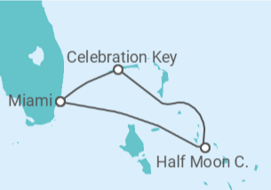 Itinerario del Crucero USA - Carnival