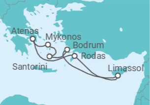 Itinerario del Crucero Grecia, Chipre, Turquía - Royal Caribbean