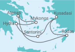 Itinerario del Crucero Grecia, Turquía - Celebrity Cruises