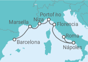 Itinerario del Crucero Italia, Francia - Celebrity Cruises