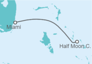 Itinerario del Crucero USA - Carnival