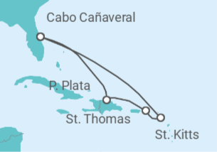 Itinerario del Crucero Islas Vírgenes - Eeuu - Celebrity Cruises