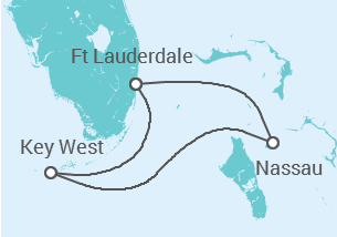 Itinerario del Crucero USA, Bahamas - Celebrity Cruises