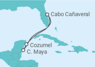 Itinerario del Crucero México - Royal Caribbean