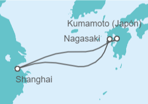 Itinerario del Crucero Japón - Royal Caribbean