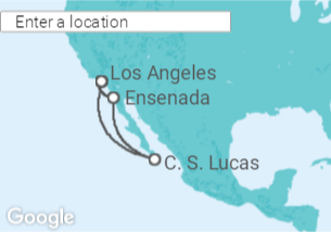 Itinerario del Crucero México - Royal Caribbean