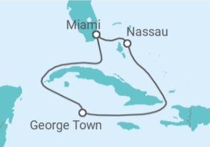 Itinerario del Crucero Islas Caimán, Bahamas - Royal Caribbean