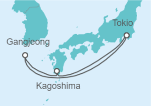 Itinerario del Crucero Japón - MSC Cruceros