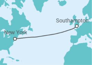 Itinerario del Crucero USA - Cunard