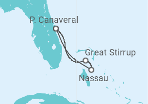 Itinerario del Crucero Bahamas - Norwegian Cruise Line
