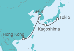 Itinerario del Crucero Japón - Silversea
