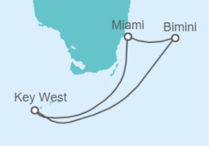 Itinerario del Crucero Mini crucero por el Caribe - Virgin Voyages
