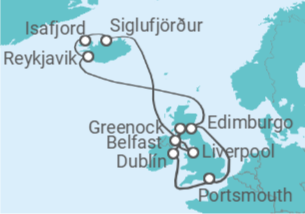 Itinerario del Crucero NEW CRUISE - Virgin Voyages