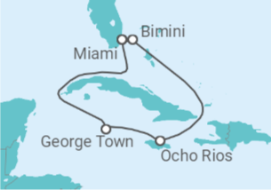 Itinerario del Crucero NEW CRUISE - Virgin Voyages