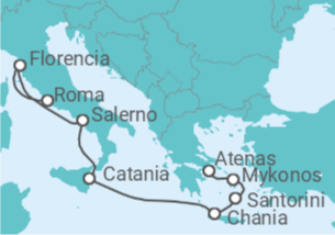 Itinerario del Crucero NEW CRUISE - Virgin Voyages