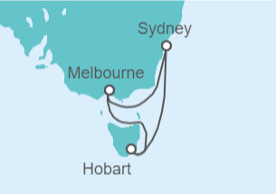 Itinerario del Crucero Australia - Celebrity Cruises
