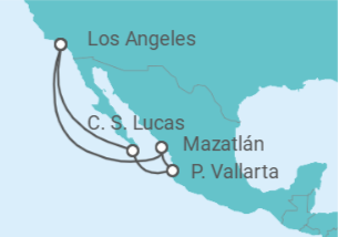 Itinerario del Crucero Crucero de Halloween en la Riviera Mexicana - Virgin Voyages