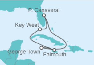 Itinerario del Crucero USA, Jamaica, Islas Caimán - Celebrity Cruises