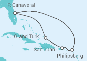 Itinerario del Crucero Bahamas, Puerto Rico, Saint Maarten - Celebrity Cruises