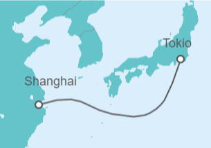 Itinerario del Crucero China - MSC Cruceros